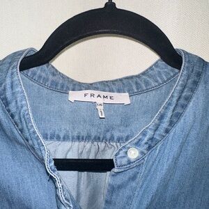 Frame Light Blue Denim Shirt